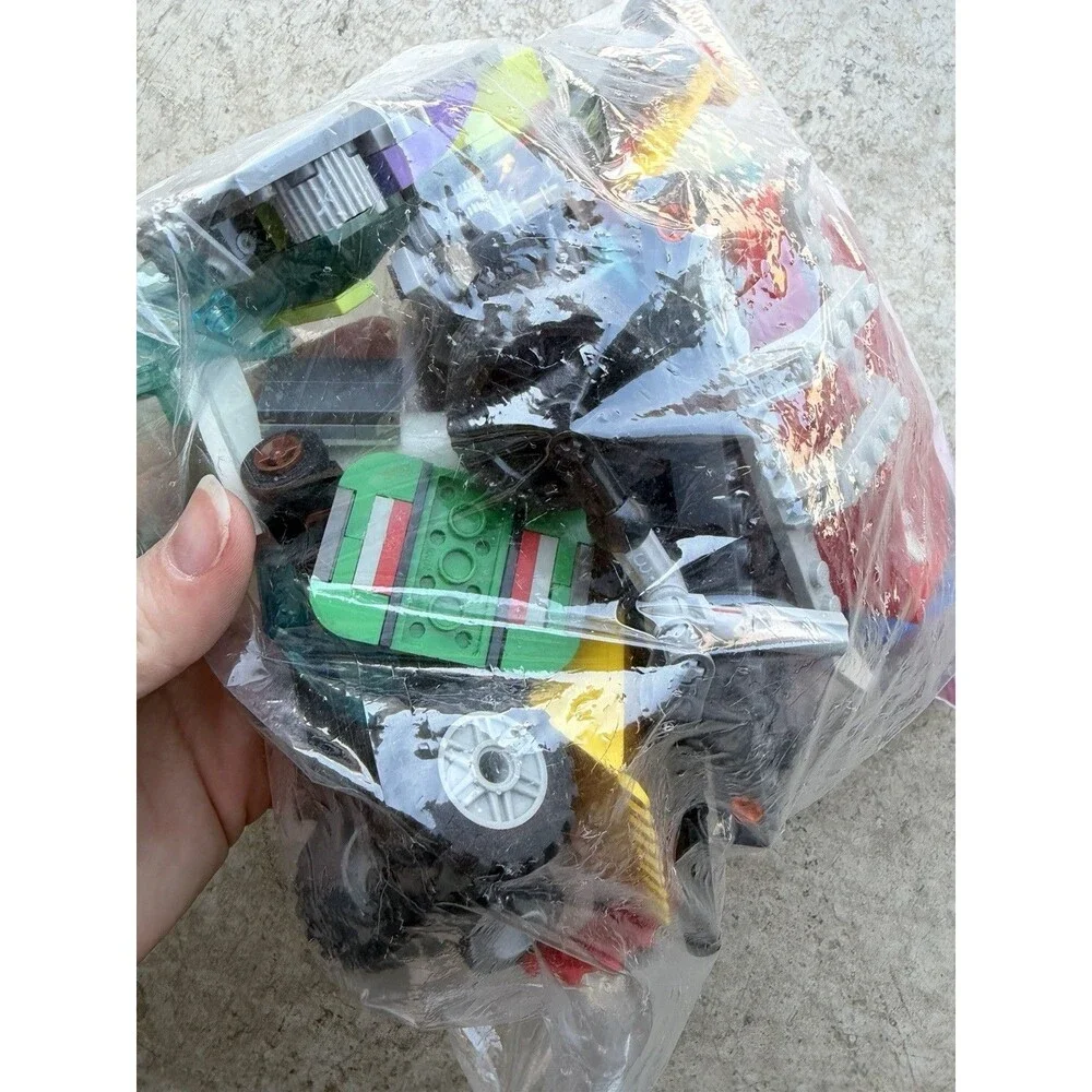 2lbs Lego Mixed Lot Pieces Belt/Tires/ Accessories/ Cars